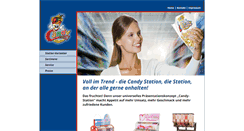 Desktop Screenshot of candy-station.eu